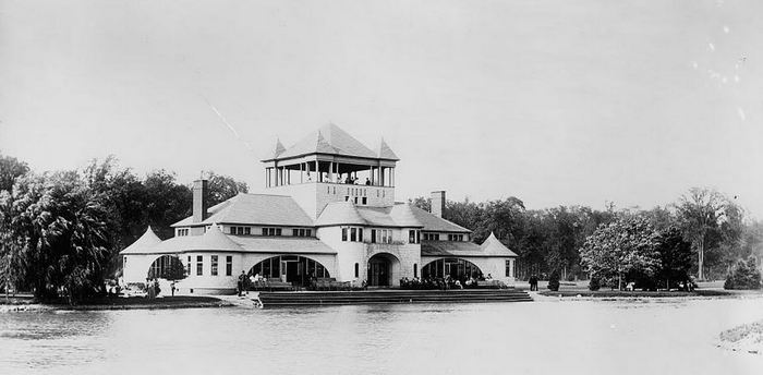 Belle Isle Skating Pavilion - Old Photo